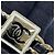 Colar choker Chanel em couro e metal - vista 7