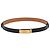 Hermès Hermes Kelly Belt in Black Epsom Leather