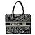 Borsa Tote Christian Dior in tela nera