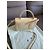 Off White Off-White Handtasche aus blassgelbem Leder - Ansicht 12