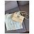 Off White Off-White Handtasche aus blassgelbem Leder - Ansicht 2