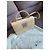 Off White Off-White Handtasche aus blassgelbem Leder - Ansicht 4