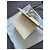 Off White Off-White Handtasche aus blassgelbem Leder - Ansicht 8