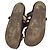Valentino Garavani Sandali Roman Stud Shearling Neri - vista 10