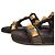 Valentino Garavani Sandali Roman Stud Shearling Neri - vista 15