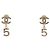 Chanel No.5 CC Chain Drop Metall und Emaille