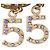 Chanel No.5 CC Chain Drop Metall und Emaille - Ansicht 3