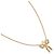 Pendente Christian Dior Bow CD in metallo con cristalli
