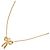 Pendente Christian Dior Bow CD in metallo con cristalli - vista 2