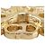 Pendente Christian Dior Bow CD in metallo con cristalli - vista 4