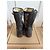 Stivali biker Ash borchiati in pelle nera - vista 4