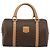 Céline Celine Vintage Boston Macadam Coated Canvas Medium