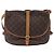 Louis Vuitton Saumur Monogram Canvas 35 Marrone - vista 2