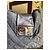 Borsa Chanel trapuntata in nylon e pelle nera - vista 6