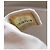Chanel Classique Flap Bag em couro perfurado bege - vista 10
