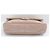 Chanel Classique Flap Bag em couro perfurado bege - vista 3