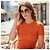 Autre Marque Gafas de sol redondas FACE À FACE Paris Wonder 1 - Acetato Burdeos y Naranja - vista 3