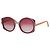 Autre Marque Gafas de sol redondas FACE À FACE Paris Wonder 1 - Acetato Burdeos y Naranja - vista 5