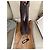Autre Marque Bottes hautes Flexa en daim marron - vue 2