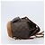 Louis Vuitton Vintage Montsouris Monogram Canvas MM - vue 3