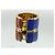 Anello Fendi The Fendista Size L Blu/Magenta/Oro - vista 8