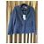 Autre Marque Blazer Joules azul marinho com espinha de peixe e forro floral - vista 2