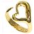 Autre Marque Tiffany & Co. Open Heart Ring aus Gelbgold