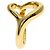 Autre Marque Tiffany & Co. Open Heart Ring aus Gelbgold - Ansicht 3