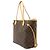 Sac à main cabas Louis Vuitton Neverfull MM Monogram - vue 3