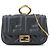 Borsa a tracolla Fendi Nano Baguette Mini con catena