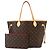 Sac à main cabas Louis Vuitton Neverfull MM Monogram
