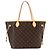 Sac à main cabas Louis Vuitton Neverfull MM Monogram - vue 2