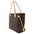 Sac à main cabas Louis Vuitton Neverfull MM Monogram - vue 3