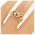 Autre Marque Anello fede Tiffany in oro giallo 18K e diamanti - vista 5