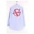 Camicia Vêtements in cotone blu M - vista 3
