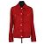 Autre Marque Chaqueta de cuero roja Maison Sarah Lavoine
