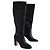 Lk Bennett Kristen black leather boots - view 3