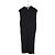 Vestido Courreges preto em viscose