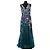 Abito Elie Saab in seta verde