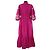 Antik Batik Kleid aus Baumwolle Lila - Ansicht 4
