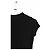 T-shirt preta de viscose Courreges - vista 4