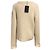 Pull à col rond en maille de laine et cachemire à manches longues Prada Cream - vue 3