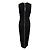 Vestido midi Versace Black Medusa Biggie - vista 3