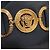 Vestido midi Versace Black Medusa Biggie - vista 6