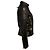 Veste Biker Versace en cuir d'agneau noir - vue 2