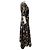 Vestido midi Ulla Johnson Odessa Multi Floral Heleen com mangas bufantes - vista 2