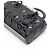 Dior  mala Lady D-Joy Small em pele de vitela e verniz Cannage com pega superior Black - vista 3