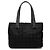Borsa tote Chanel New Travel Line in nylon nero