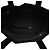 Borsa tote Chanel New Travel Line in nylon nero - vista 4