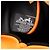 Borsa Clutch Hermès Neobain Large in Neoprene Arancione - vista 5